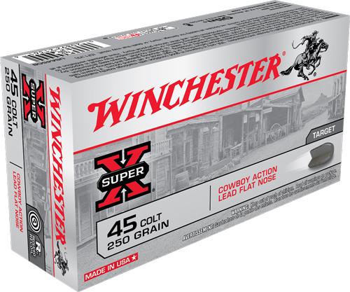 WINCHESTER COWBOY 45 LC 250GR - LEAD-FP 50RD 10BX/CS - Image 2
