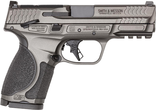 S&W M&P9 M2.0 METAL COMPACT 4" - 9MM 15-RD SAFETY TUNGSTEN GREY - Image 2