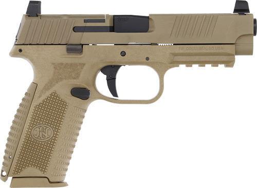 FN 509 FULL SIZE MRD 9MM NO - SAFETY 2-17RD FDE - Image 2