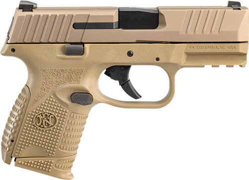 FN 509 COMPACT 9MM LUGER - 2-10RD FDE - Image 2