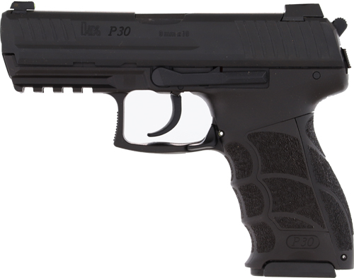 HK P30 V3 DA/SA TRIGGER 9MM - 3.85" 1-17 1-20 MAG BLACK - Image 2