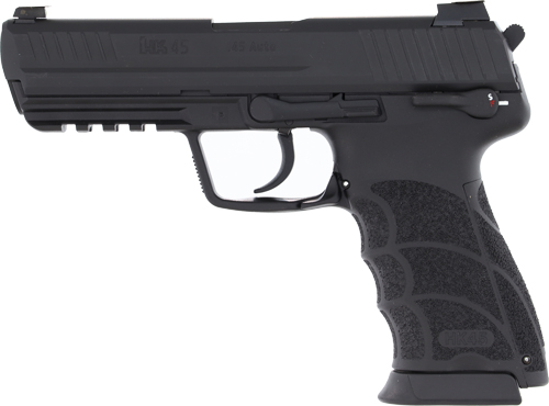HK HK45 V1 DA/SA 45ACP - 4.46" BBL 2-10RD BLACK - Image 2