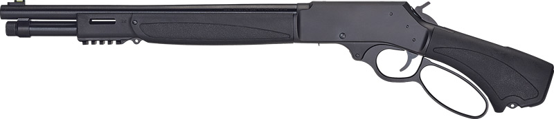 HENRY X MODEL LEVER 410 AXE - 15.14" TB BLUED BLACK SYN. - Image 2