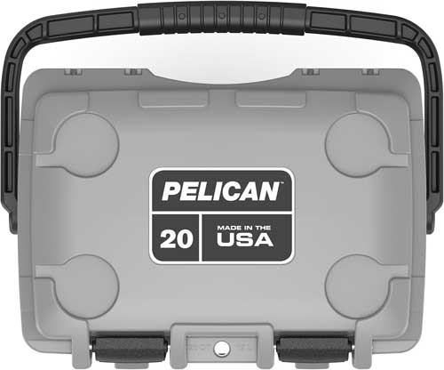 PELICAN COOLERS IM 20 QUART - ELITE DKGRAY/GREEN LEG CUT OUT - Image 3