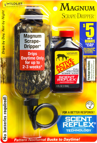 WRC DEER LURE ACTIVE SCRAPE/ - SCRAPE DRIPPER COMBO 4FL OZ - Image 2