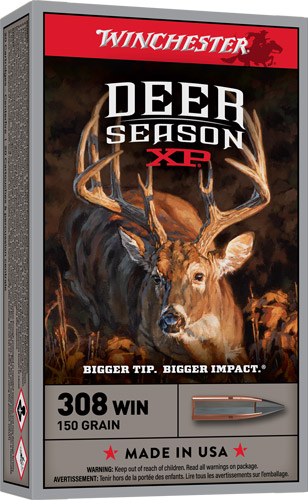 WINCHESTER DEER XP 308 WIN - 150GR EXTREME PT 20RD 10BX/CS - Image 2
