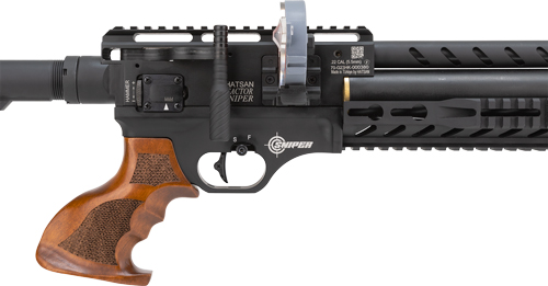 HATSAN FACTOR SNIPER LONG 35 - PCP RIFLE 13RD MAGAZINE BLACK - Image 3