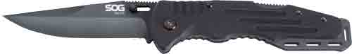 SOG KNIFE SALUTE HARDCASED - BLACK 3.6" BLADE - Image 2