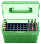 MTM DELUXE AMMO BOX 50-ROUNDS - RIFLE 22-250 TO 308 GREEN - Image 2
