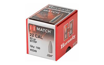 HRNDY MATCH 22CAL .224 52GR 100CT - Image 3