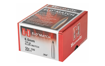 HRNDY ELD-M 6.5MM .264 130GR 100CT - Image 3