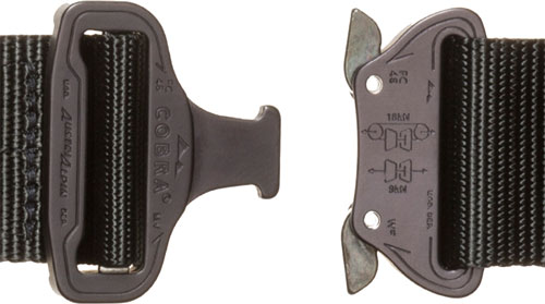 TAC SHIELD GUN BELT TACTICAL - 1.75" W/COBRA BUCKLE LARGE BL - Image 2