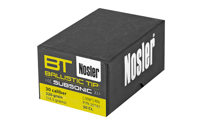NOSLER 30 CAL 220GR 50CT - Image 3