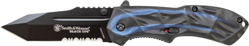 S&W KNIFE BLACK OPS 3RD GEN. - BLUE HANDLE MAGIC ASSIST - Image 2