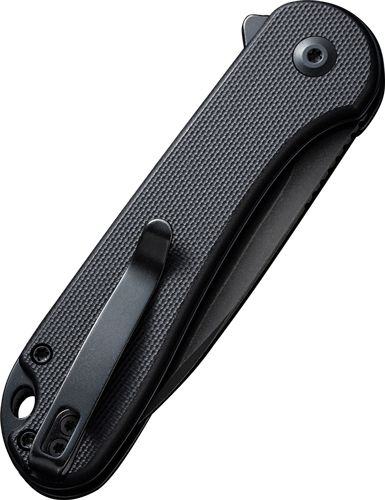 CIVIVI KNIFE ELEMENTUM II 2.96 - " G-10/BLK STONEWASH CLAM PACK - Image 2