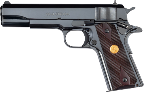 COLT GOVERNMENT 1911 38 SUPER - 5" 9RD ROYAL BLUE ROSEWOOD - Image 2