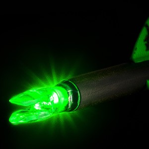 NOCKTURNAL LIGHTED NOCK - GT-SERIES GREEN 3/PACK - Image 2
