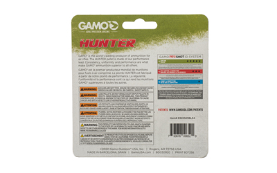 GAMO HUNTER ROUND NOSE 22CAL 250CT - Image 2