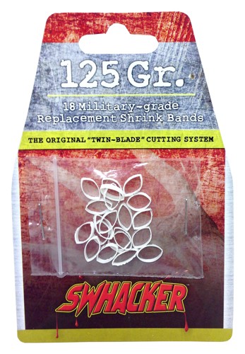 SWHACKER SHRINK BANDS FOR - 125GR 2-BLADE 18/PK - Image 2