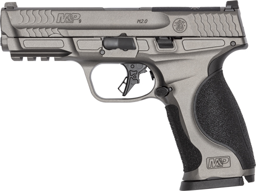 S&W M&P9 M2.0 METAL 9MM 4.22" - 15-SHOT TUNGSTEN GRAY CERAKOTE - Image 2